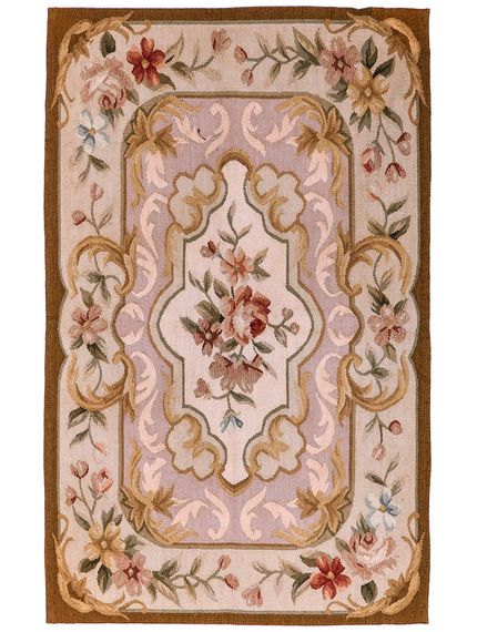 Mihran-Alfombra-AUBUSSON-DE-COLORES-VARIOS-60X90-Unica-0