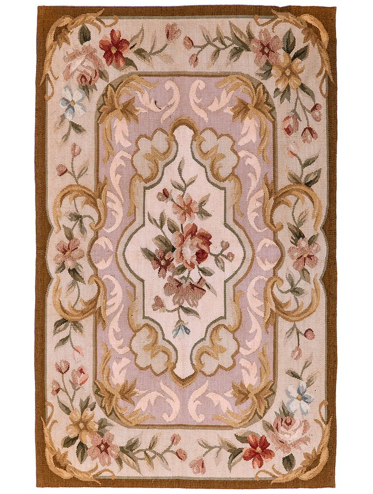 Mihran-Alfombra-AUBUSSON-DE-COLORES-VARIOS-60X90-Unica-0