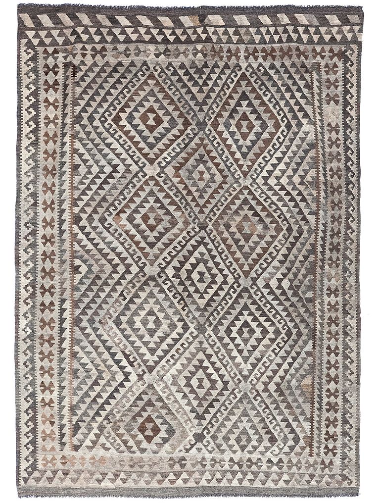 Mihran-Alfombra-KILIM-AFGANO-NATURAL-257-GRAY-196-X-276-Unica-0 Mihran-Alfombra-KILIM-AFGANO-NATURAL-257-GRAY-196-X-276-Unica-0