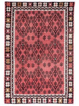 Alfombra-vintage-roja-KILIM-ANATOLIA-204x293-Mihran-0