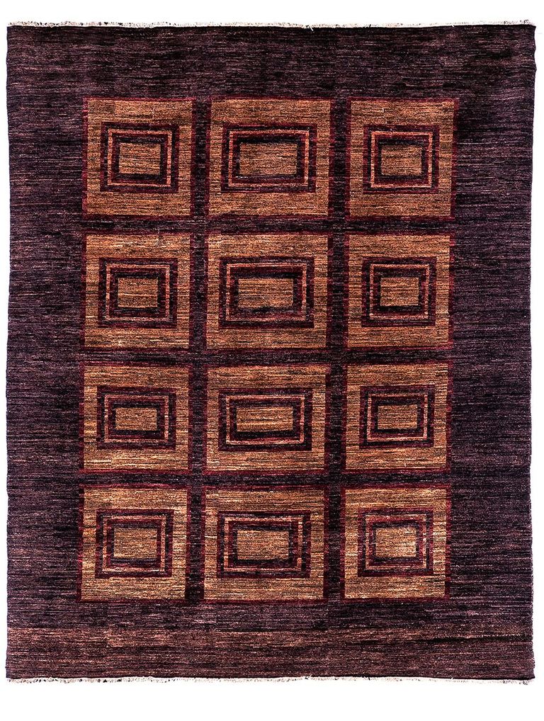 Alfombra-marron-geometrica-ALFOMBRA-GABBEH-236X295-Mihran-0 Alfombra-marron-geometrica-ALFOMBRA-GABBEH-236X295-Mihran-0