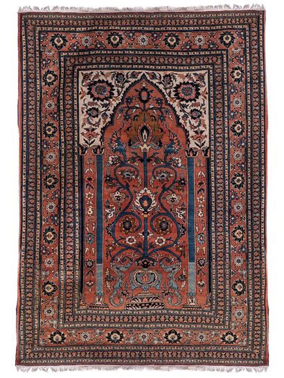 Alfombra-antigua-colores-varios-ALFOMBRA-KESHAN-138X194-Mihran-0