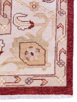 Alfombra-unica-con-guarda-beige-y-bordo-ALFOMBRA-AGRA-270x357-Mihran-2