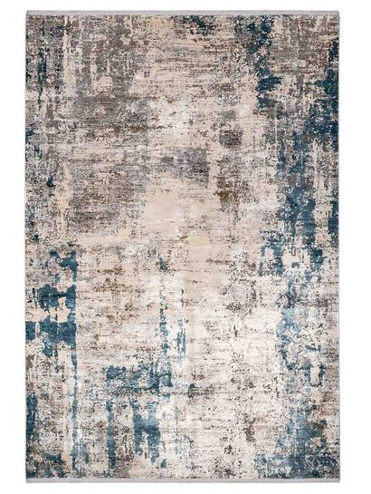 Alfombra-abstracta-beige-azul-COBRA-LUJO-DILUVIO-BEIGE-AZUL-200X290-Mihran-00