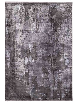 Alfombra-abstracta-gris-y-plata-COBRA-LUJO-DILUVIO-OLIVA-160X230-Mihran-00