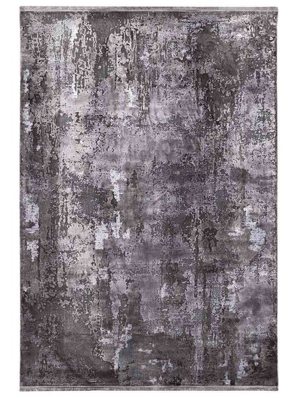 Alfombra-abstracta-gris-y-plata-COBRA-LUJO-DILUVIO-OLIVA-160X230-Mihran-00