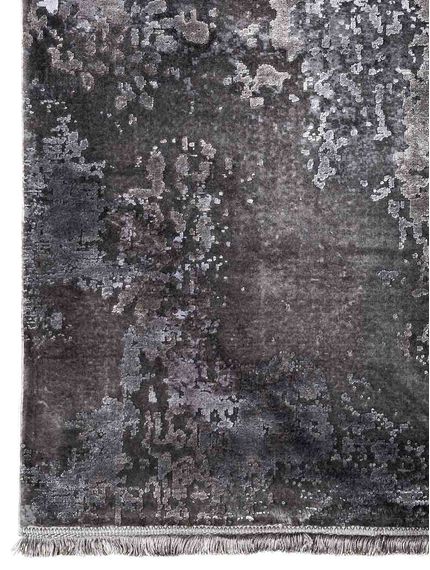 Alfombra-abstracta-gris-y-plata-COBRA-LUJO-DILUVIO-OLIVA-160X230-Mihran-02