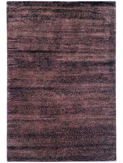 Alfombra-lisa-marron-TIBETANA-CITERIO-RAYAS-LACRE-200X294-Mihran-0