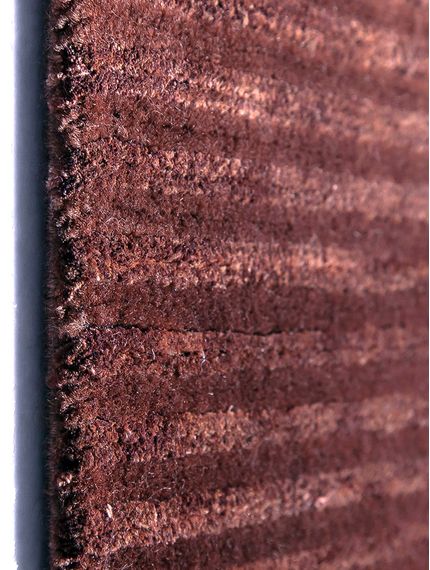 Alfombra-lisa-marron-TIBETANA-CITERIO-RAYAS-LACRE-200X294-Mihran-2