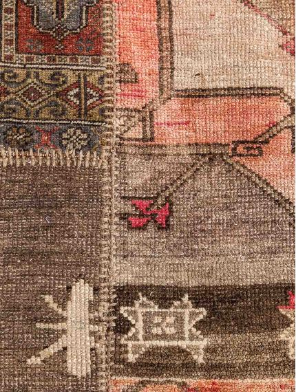 Mihran-Alfombra-PATCHWORK-ANTIQUE-GOLD-BROWN-PINK-302X202-Unica-7