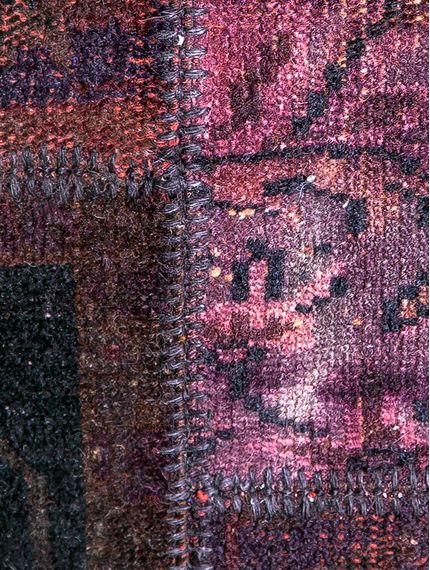 Alfombra-patch-violeta-PATCHWORK-TURCO-BORDO-200x300-Mihran-4
